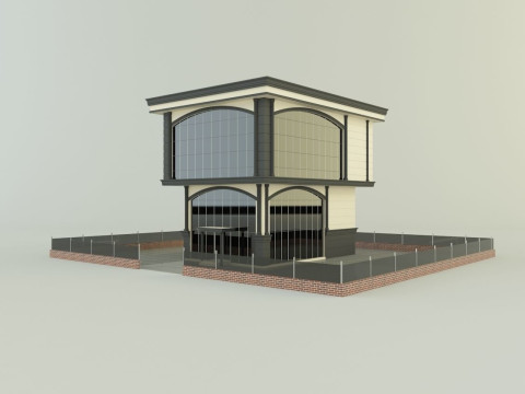 Office building 581 3D Model