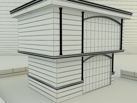 Office building 581 3D Model