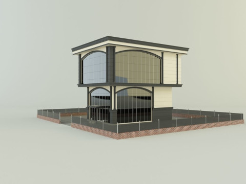 Office building 581 3D Model