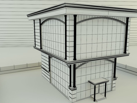 Office building 581 3D Model