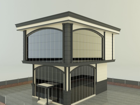 Office building 581 3D Model
