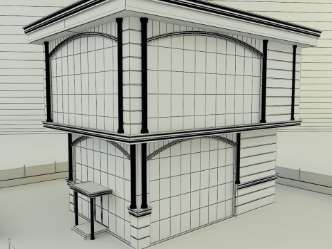 Office building 581 3D Model