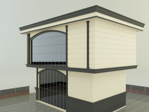 Office building 581 3D Model