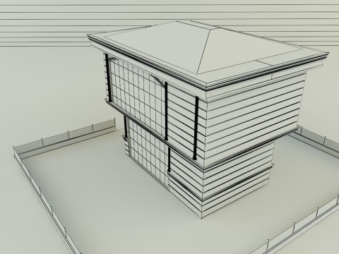 Office building 581 3D Model