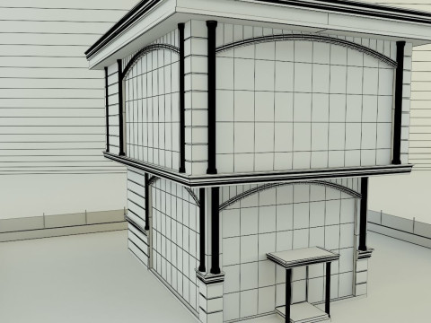 Office building 581 3D Model