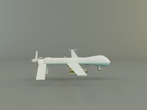 Predator unmanned aerial vehicle 3D 模型