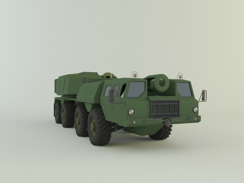 Russian Defense A-222 3D 모델