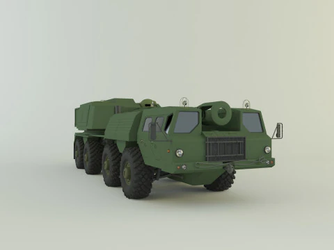 Difesa russa A-222 Modello 3D