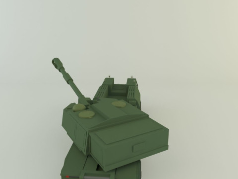 Russian Defense A-222 3D Модель