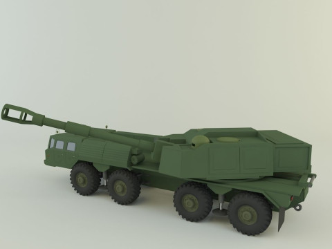 Russian Defense A-222 3D Модель