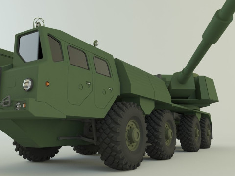 Russian Defense A-222 3D Модель