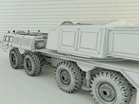 Russian Defense A-222 3D Model