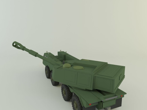 Russian Defense A-222 3D Модель