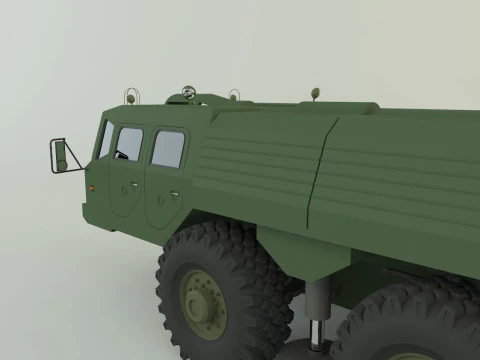 Russian Defense A-222 3D Model