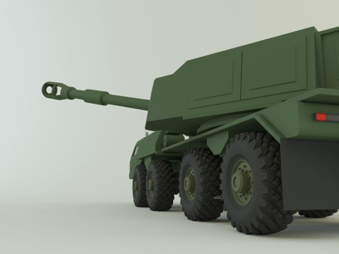 Russian Defense A-222 3D Модель