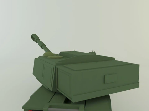 Russian Defense A-222 3D Model