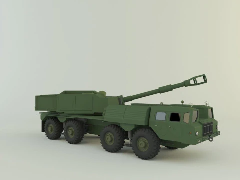 Russian Defense A-222 3D Model