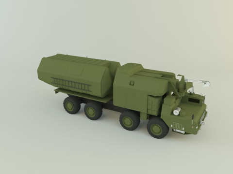 4K51 Rubezh Russian Defense 3D Модель