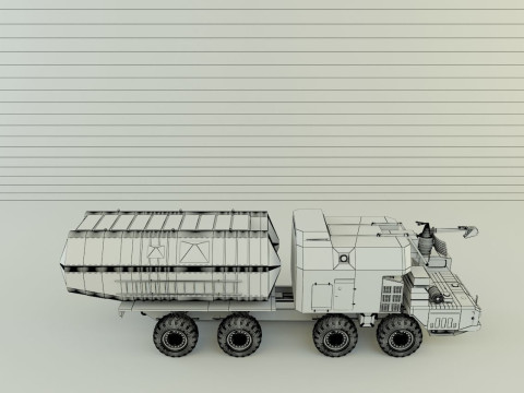 4K51 Rubezh Russian Defense 3D Модель