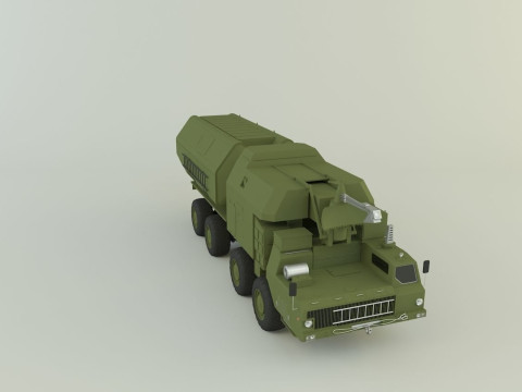 4K51 Rubezh Russian Defense 3D Модель