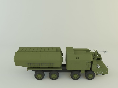 4K51 Rubezh Russian Defense 3D Модель