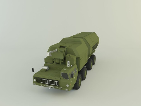 4K51 Rubezh Russian Defense 3D Модель