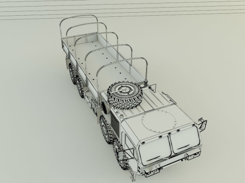 HEMTT A4 CARGO TRUCK Model 3D