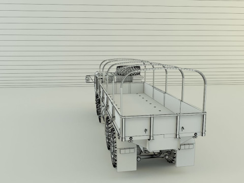 HEMTT A4 CARGO TRUCK Model 3D