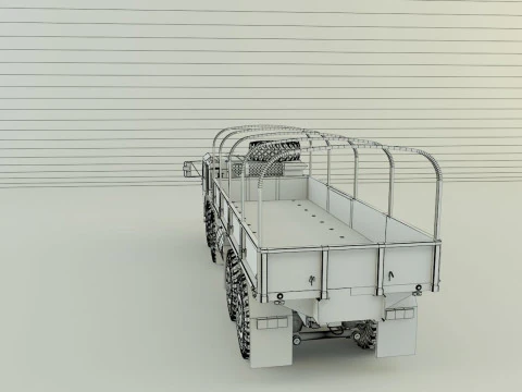HEMTT A4 CARGO TRUCK 3D Model