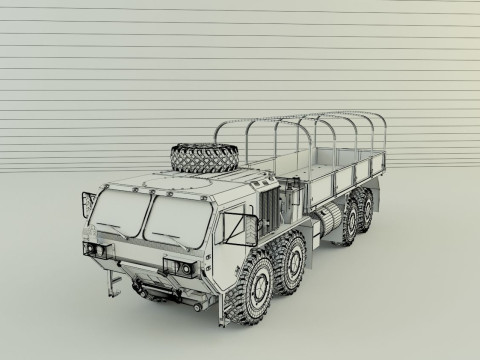 HEMTT A4 CARGO TRUCK Model 3D