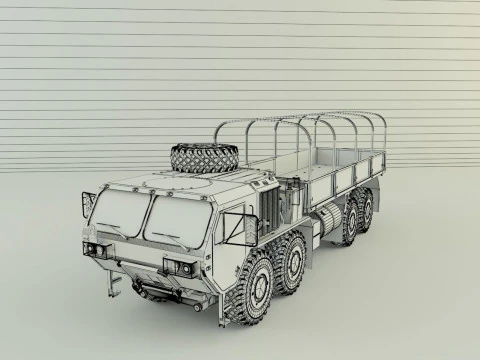 HEMTT A4 CARGO TRUCK 3D Model