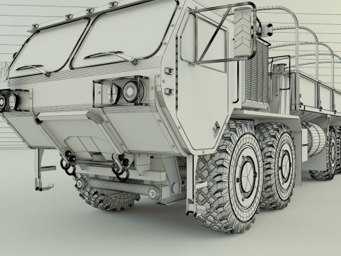 HEMTT A4 CARGO TRUCK Model 3D
