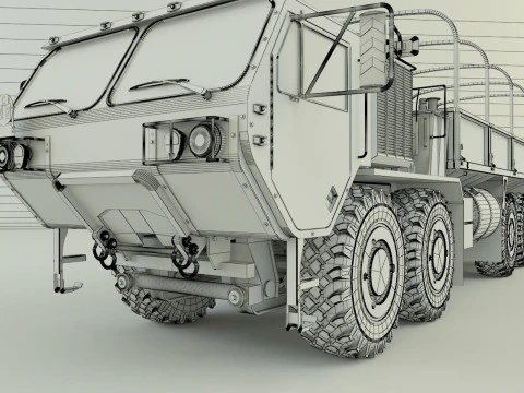 HEMTT A4 CARGO TRUCK 3D Model
