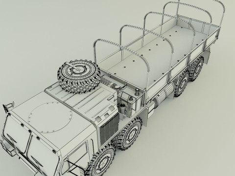 HEMTT A4 CARGO TRUCK Model 3D