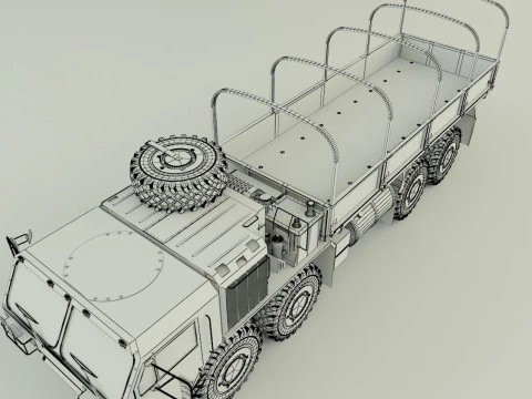 HEMTT A4 CARGO TRUCK 3D Model