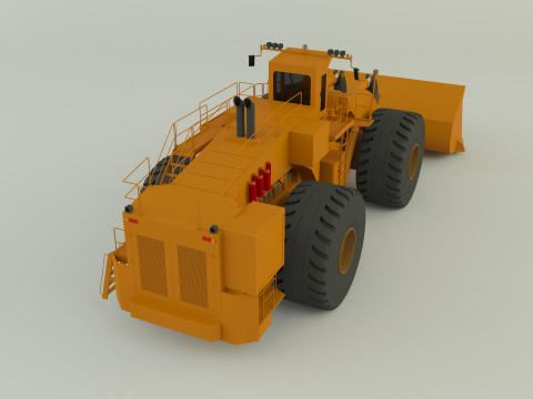 Komatsun we2350 wheel loader 3D Model