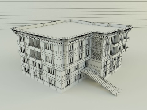 Building 579 Model 3D