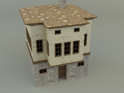Old building model 3D Model