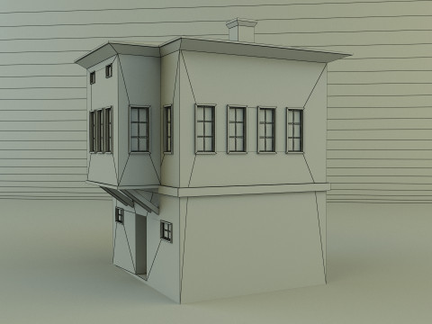 Old building model 3D Model