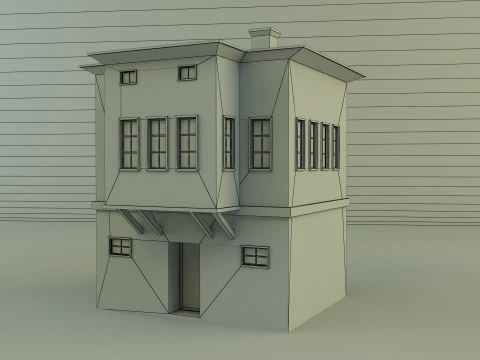 Old building model 3D Model