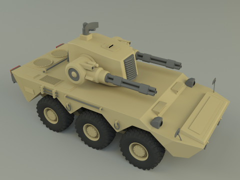 Anti aircraft tank 3Dモデル