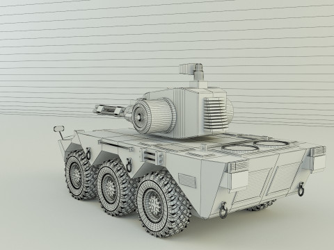 Anti aircraft tank 3Dモデル