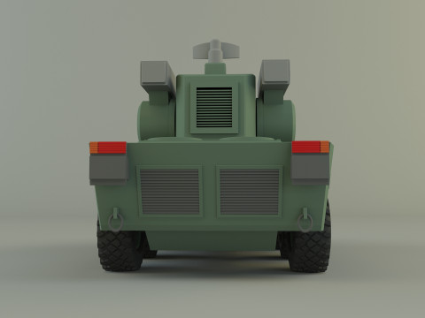 Anti aircraft Surface to air missile SAM 3Dモデル