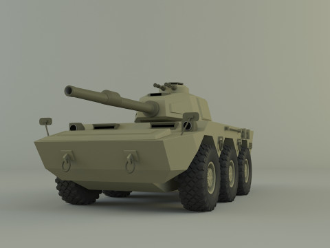Armored vehicle Mk1 3D मॉडल