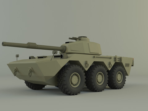 Armored vehicle Mk1 3D Model