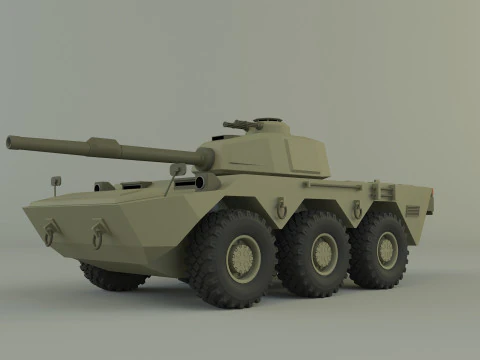 Armored vehicle Mk1 3D Model