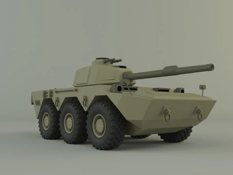 Armored vehicle Mk1 3D Model