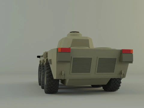 Armored vehicle Mk1 3D Model