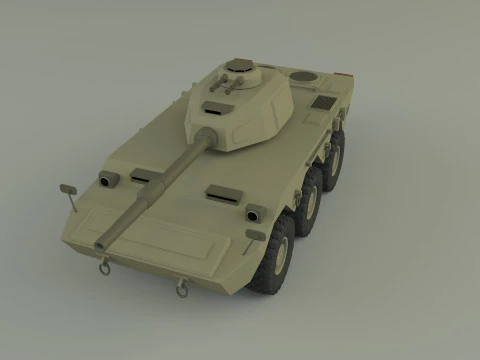 Armored vehicle Mk1 3D Model