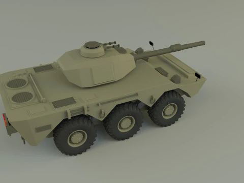 Armored vehicle Mk1 3D Model